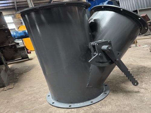 手动三通分料器
