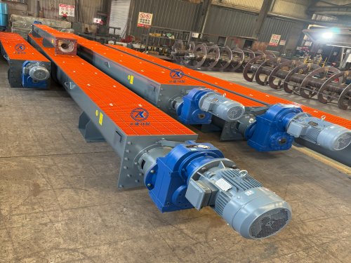 格栅板无轴螺旋输送机