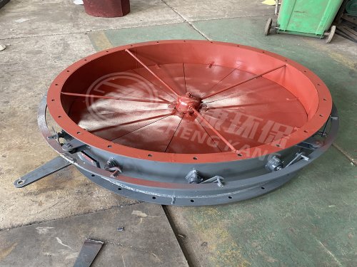 Ventilation butterfly valve