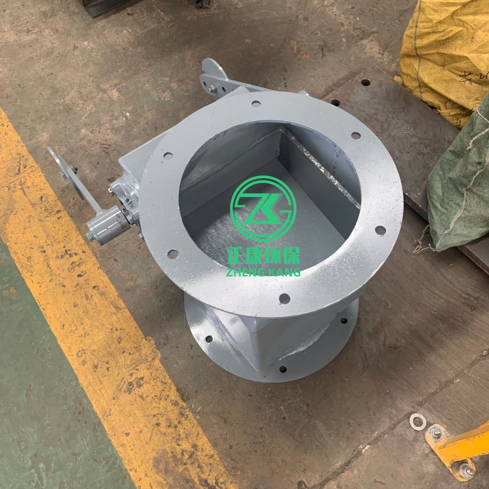 Counterweight flap valve